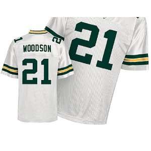  Green Bay Packers Jerseys #21 Charles Woodson White NFL 