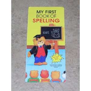  My First Book of Spelling Wipe clean Board Book 