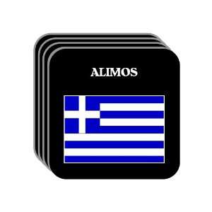  Greece   ALIMOS Set of 4 Mini Mousepad Coasters 