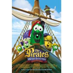 VEGGIE TALES THE PIRATES WHO DONT DO ANYTHING Movie Poster   Flyer 