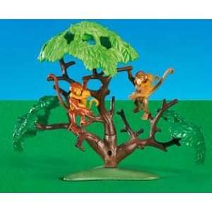  Playmobil Tree with Spider Monkey Toys & Games