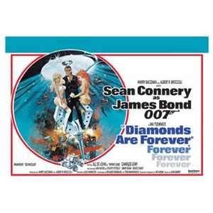   Diamonds Are Forever   Movie Poster (James Bond   007)