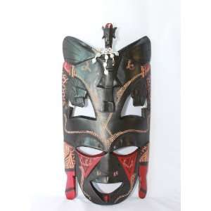  Colored Traditional African Ceremony Mask 