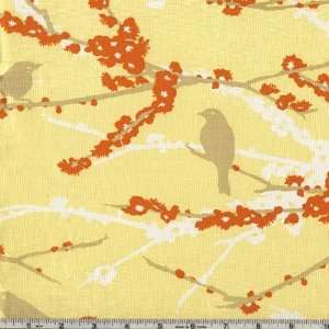   Light Yellow Fabric By The Yard joel_dewberry Arts, Crafts & Sewing