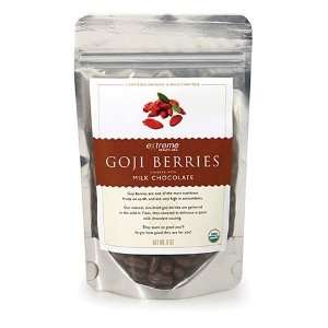 Organic Goji Berries Milk Chocolate Covered 1.8 oz, Extreme Health USA