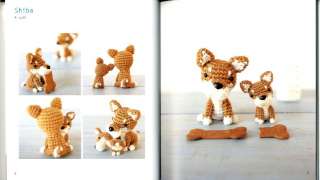 Crochet Dog doll #01 AMIGURUMI Japanese craft book  