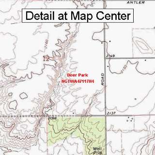   Map   Deer Park, Washington (Folded/Waterproof)