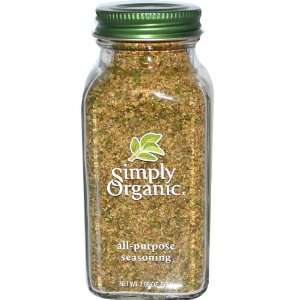 Simply Organic All Purpose Seasoning CERTIFIED ORGANIC 2.08 oz bottle 