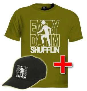   Shufflin Song T Shirt + Cap Shuffling LMFAO lyrics everyday lot  