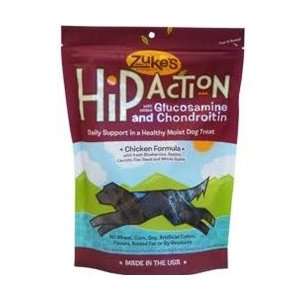  Zukes Hip Action for Dogs   Chicken Treats 6 oz Pet 