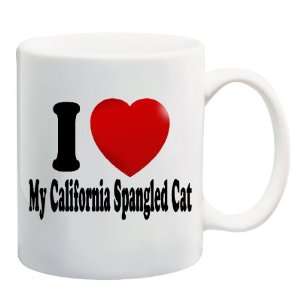   SPANGLED CAT Mug Coffee Cup 11 oz ~ Cat Breed 
