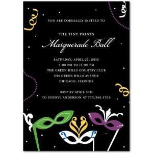  Corporate Event Invitations   Masquerade Ball By Ann Kelle 