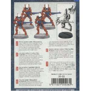   Warhammer 40K Eldar Guardians (4 Figure Box) [Snap Tight] Toys