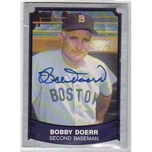  Bobby Doerr Autographed 1989 Pacific Legends II # 150 