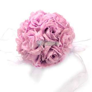 pink package include 6 x light pink flower balls wedding flowers 