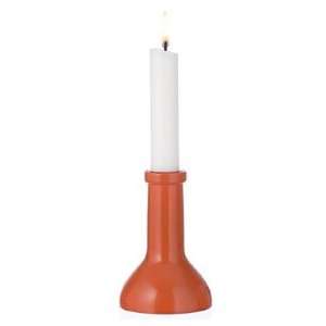  Ferm Living Small Wine Bottle Candle Holder in Coral