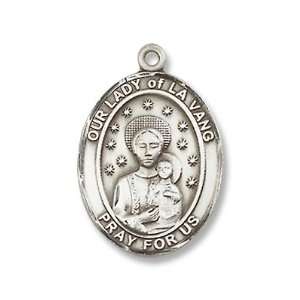   Medal with 18 Sterling Chain Patron Saint of Vietnamese Jewelry