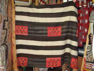 Chief’s Blanket –2nd Phase Transitional–Navajo ca 1880s  