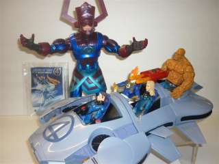 Complete Marvel Legends BAF Galactus, Fantastic Four Team & complete 