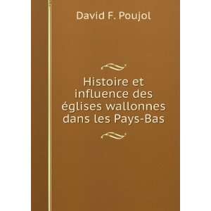   des Ã©glises wallonnes dans les Pays Bas David F. Poujol Books