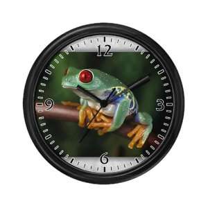  Wall Clock Red Eyed Tree Frog 