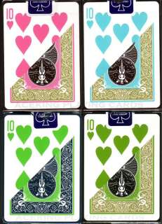 new decks Bicycle poker size playing cards in rare discontinued 