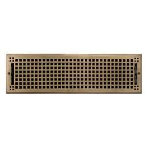  Mission Wall Register with Louvers   6 x 22 (Overall 7 