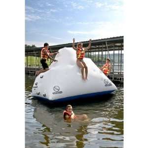 Iceberg Inflatable Floating Climbing Wall and Water Slide  