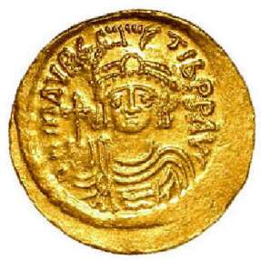 Mauricius Tiberius Byzantine Gold Solidus VF 50 1819 Gold Sovereign 