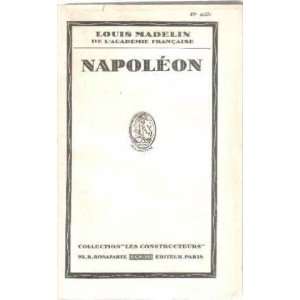  Napoleon Madelin Louis Books