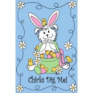    Chicks Dig Me  Edible Crunch Card for Dogs