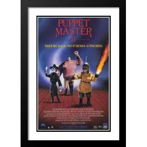  Puppet Master 2 20x26 Framed and Double Matted Movie 