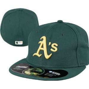  Oakland As Athletics New Era 5950 On Field Fitted Green 