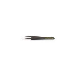  WIHA TOOLS 44527 ESD Tweezer,SS,4.60 In,Extra Fine Bent 