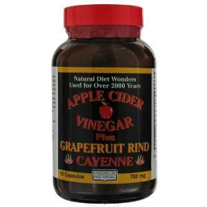  Only Natural Apple Cider Vinegar Plus 90 Capsules Health 