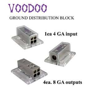  Voodoo Ground Power Dsitribution Block Electronics