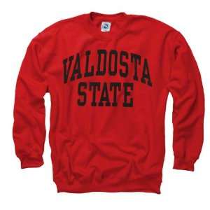  Valdosta State Blazers Red Arch Crewneck Sweatshirt 