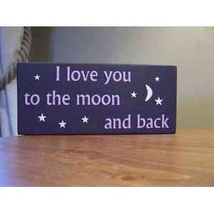  I love you to the moon and back   style 2