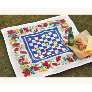  Picnic Checkers Tablecloth