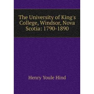  The University of Kings College, Windsor, Nova Scotia 