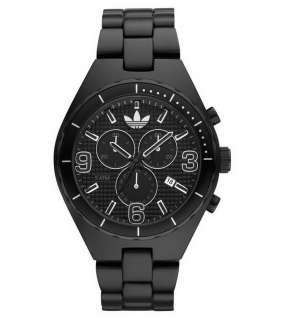 Adidas ADH2576 Mens Cambridge Quartz Black Aluminum Chronograph Watch 