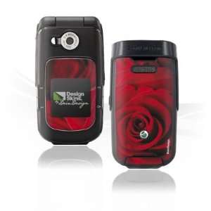  Design Skins for Sony Ericsson Z710i   Red Rose Design 
