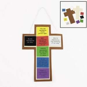  Colors Of Faith Cross Craft Kit   Craft Kits & Projects 