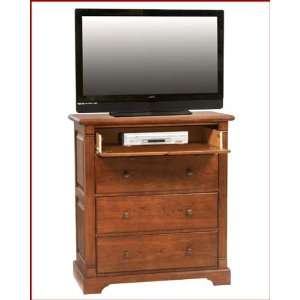   Only Bedroom Height TV Chest Americana WO BA1067TV Furniture & Decor