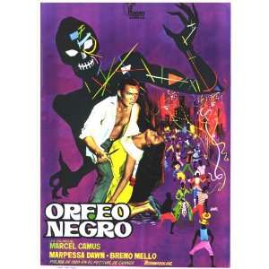 Black Orpheus Movie Poster (27 x 40 Inches   69cm x 102cm) (1960 