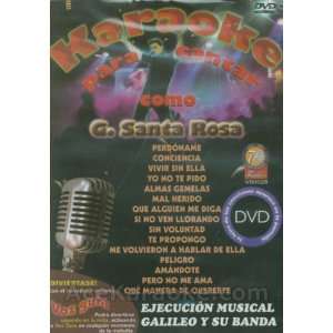  Karaoke Para Cantar Como G. Santa Rosa V50028 DVD 