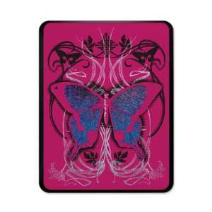  iPad Case Black Goth Butterfly 
