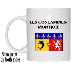  Rhone Alpes, LES CONTAMINES MONTJOIE Mug Everything 
