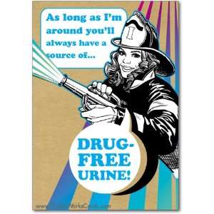  Funny Birthday Cards Drug Free Urine Humor Greeting Ron 