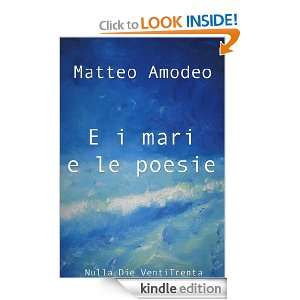   le poesie (Italian Edition) Matteo Amodeo  Kindle Store